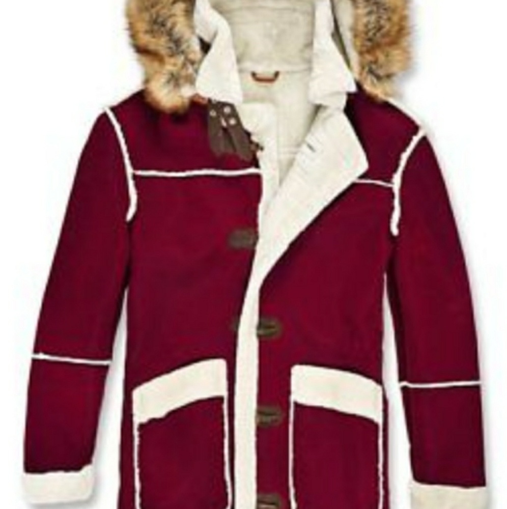 Sherling mens coat